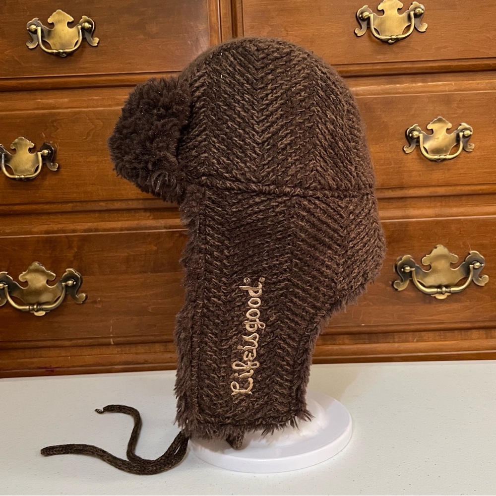 Life Is Good Brown Soft Wool Blend Trapper Hat